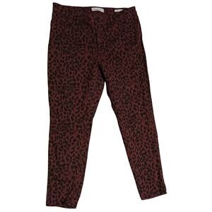 Social Standard Sanctuary Ladies Mid-Rise Stretch Ankle Skinny Jeans cheetah 12
